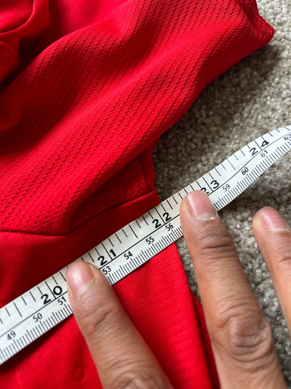 authentic adidas Liverpool FC 2008-10 Home Shirt featuring the iconic Carlsberg Large Red