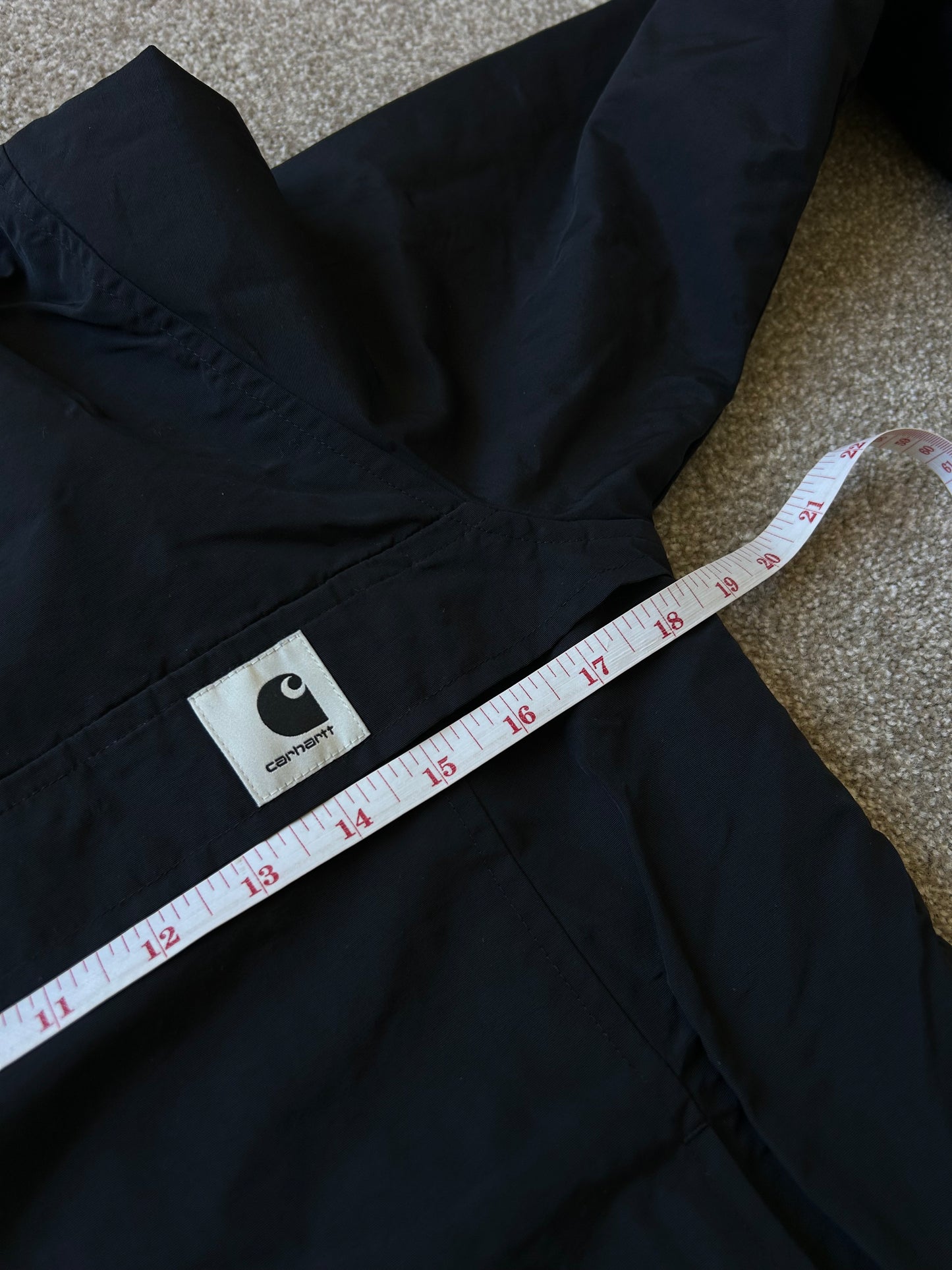Carhartt Xtra Small Nimbus Pullover Black Jacket