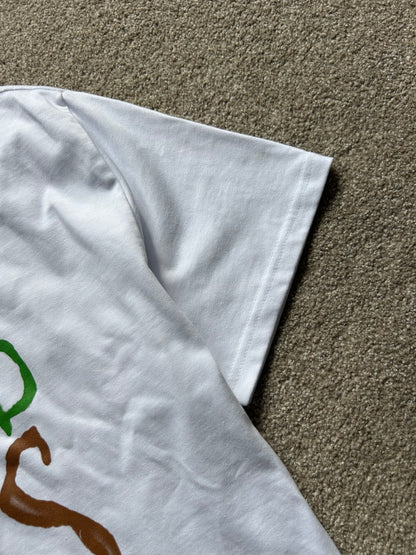 Local NZ Brand Goodness Tee White Large Deadstock