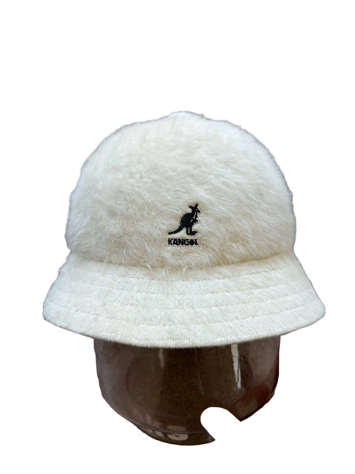 white Kangol Furgora Casual bucket hat
