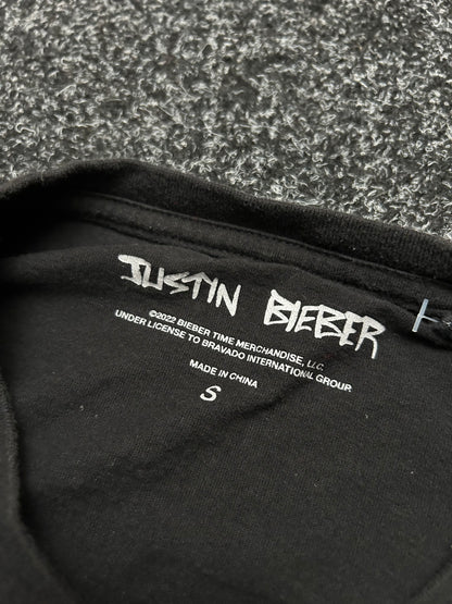 Justin Bieber Purpose Tour Big Logo Black Medium Tee