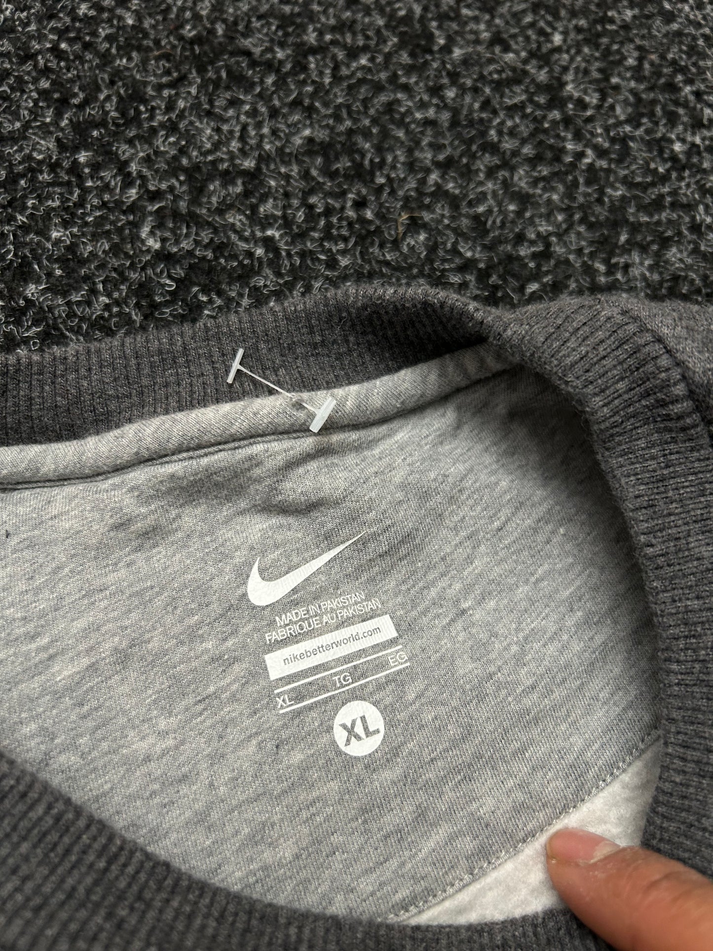 Sweatshirt Nike Vintage Mini Swoosh Y2k Style Boxy Fit XL