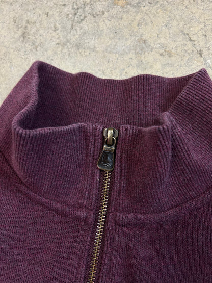 Alton Ave Sweat from the New Zealand heritage brand Rodd & Gunn Quarter Zip Maroon Small