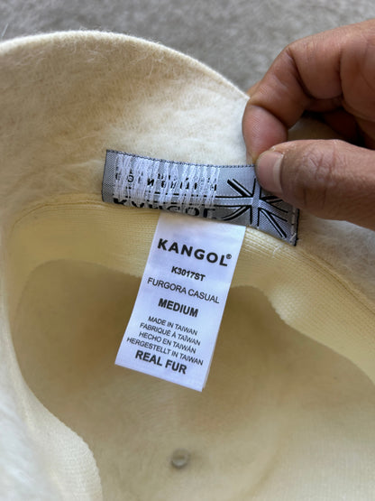 white Kangol Furgora Casual bucket hat