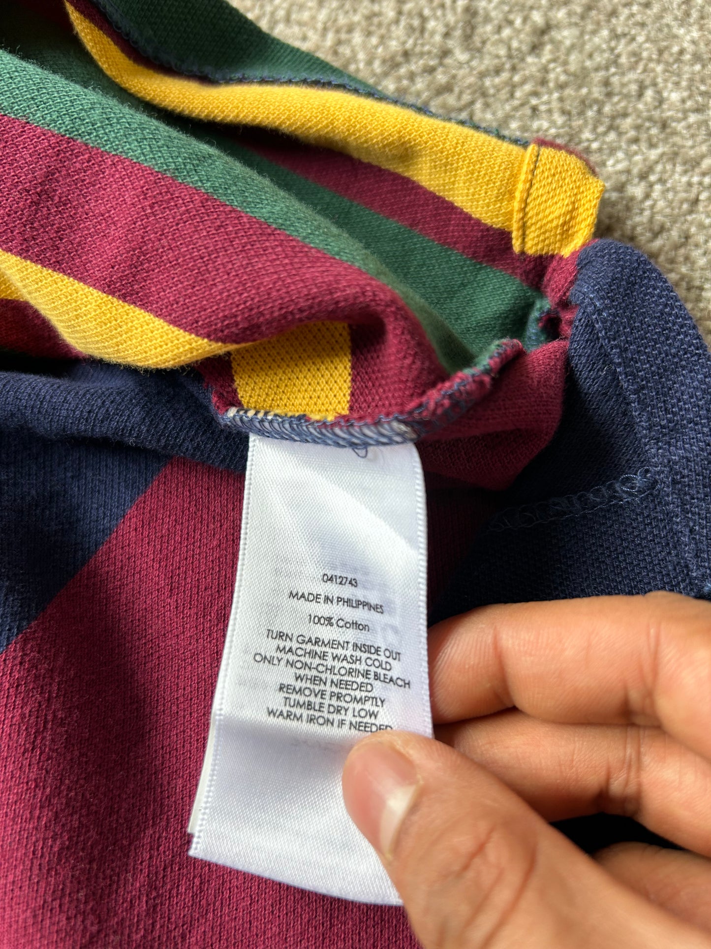 Ralph Lauren Short Sleeve Polo Multi Colored Medium