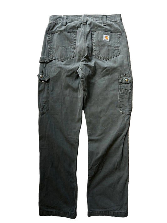 Vintage Carhartt Moss Green Pants size 32 waist 42 Length
