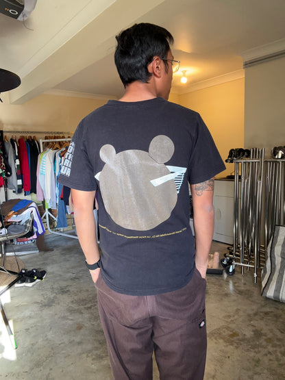 black Anvil Tag t-shirt 2007 vintage item from Kanye West's Glow in the Dark Tour, featuring the iconic Graduation bear graphic designed by Takashi Murakami Small