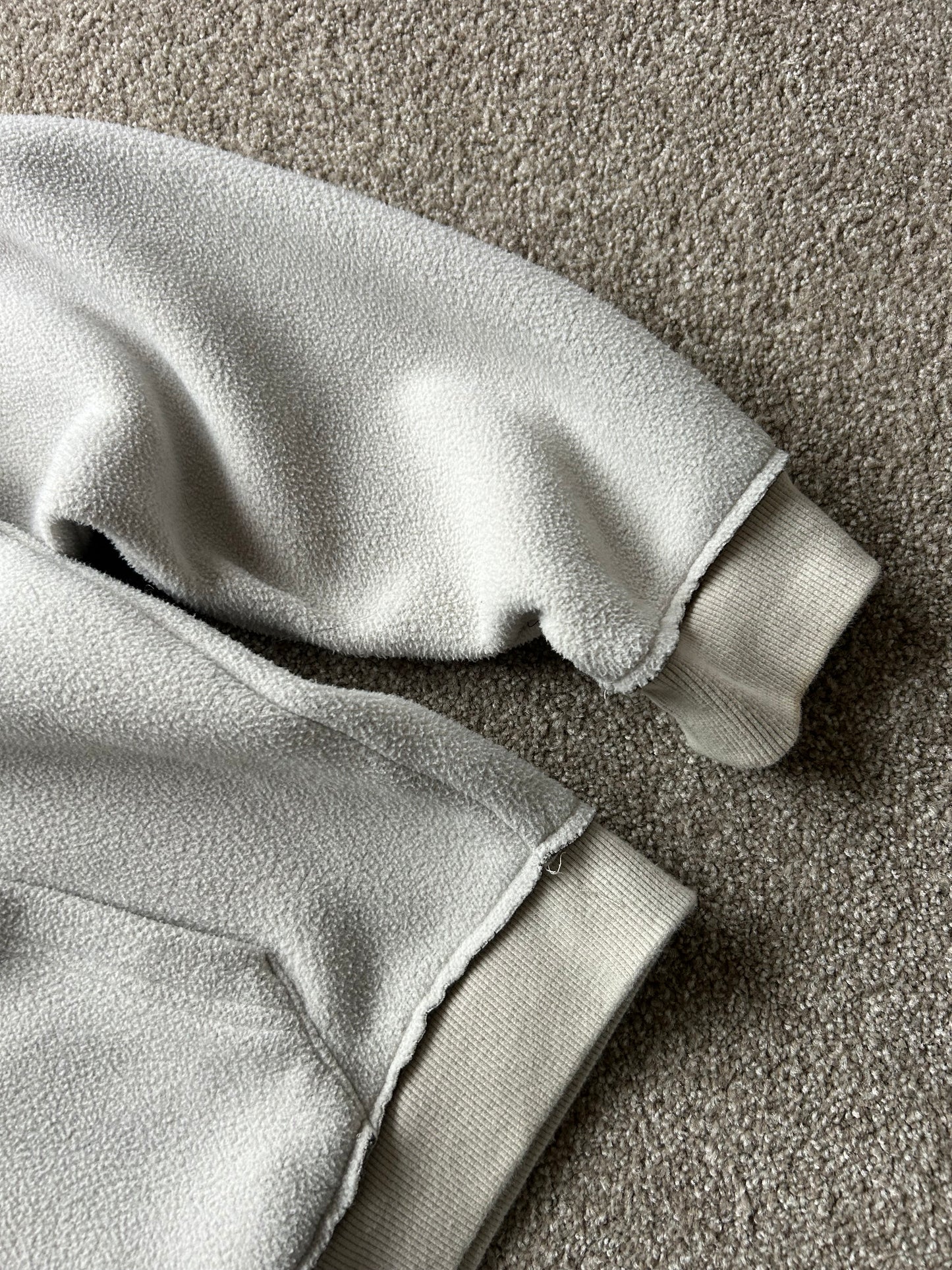 Y2K Quiksilver Fleece Jacket XL Cream