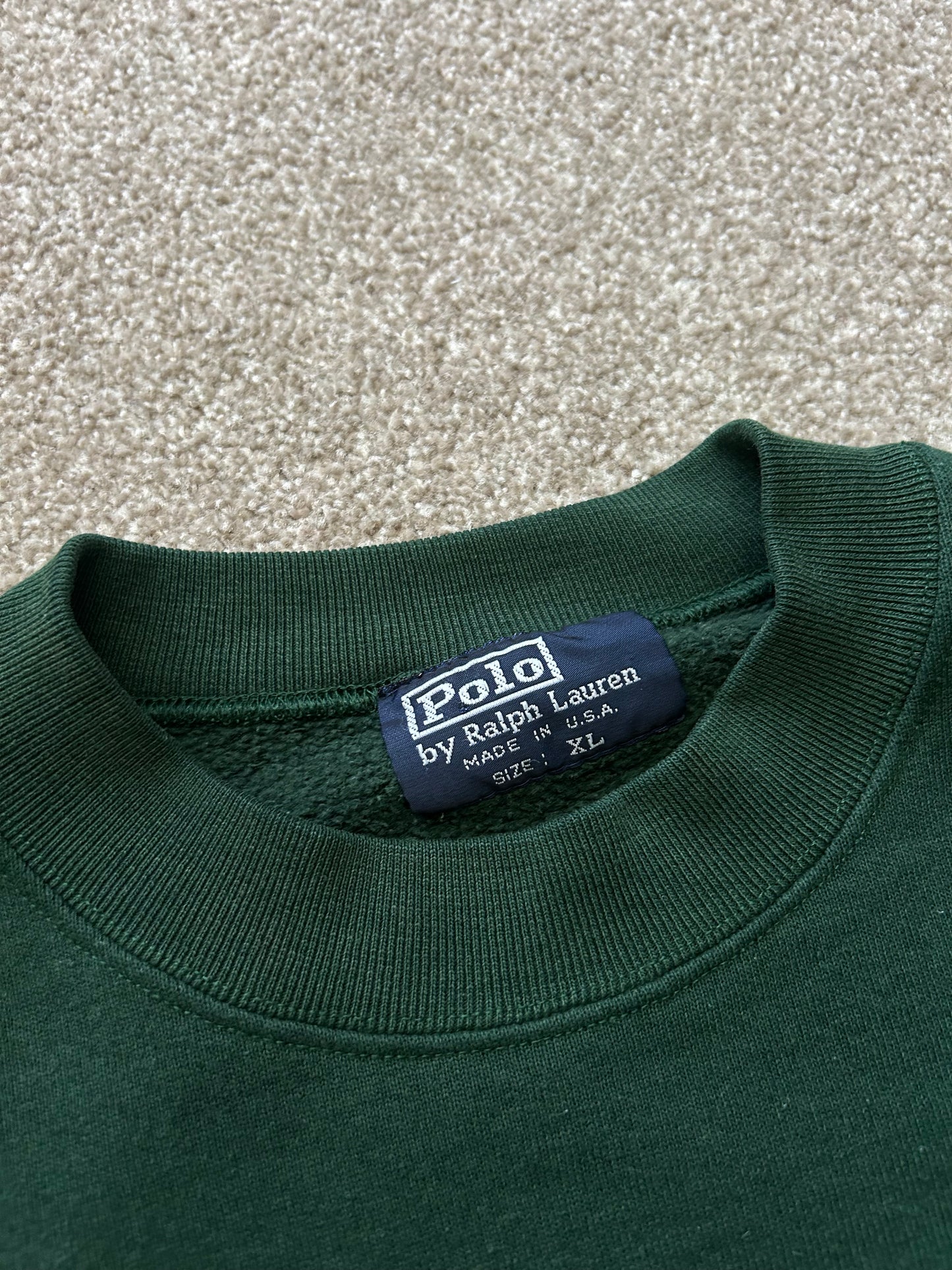 Vintage Ralph Lauren Sweater Green Large
