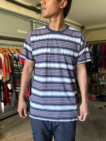 men's striped short-sleeve t-shirt from the brand Billabong Medium Purple