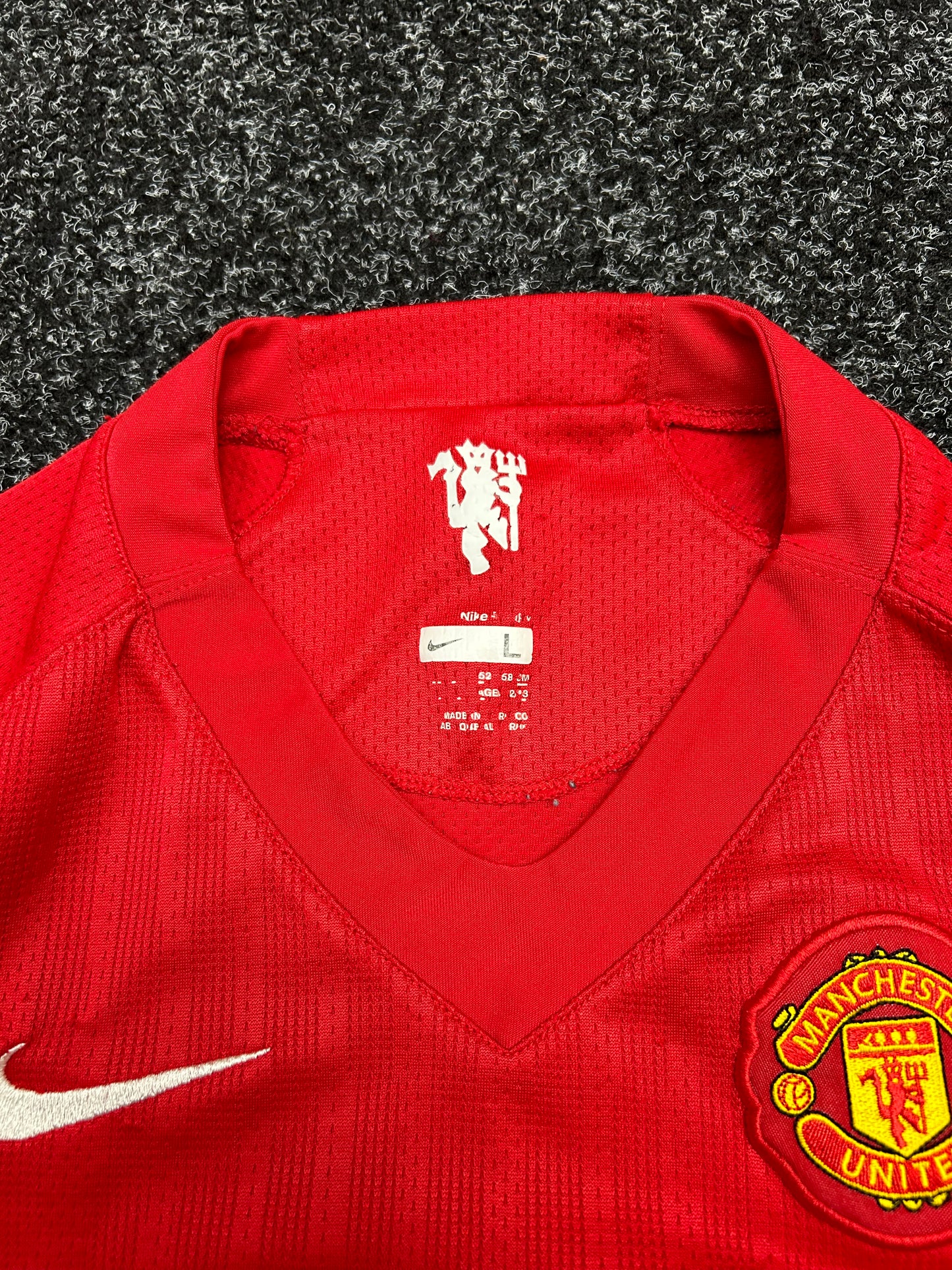 2007-08 Nike Manchester United Home Jersey XSmall 8/10 Condition