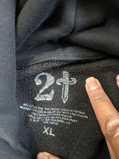 black 21 Savage "American Dream" tour hoodie from 2024 Large
