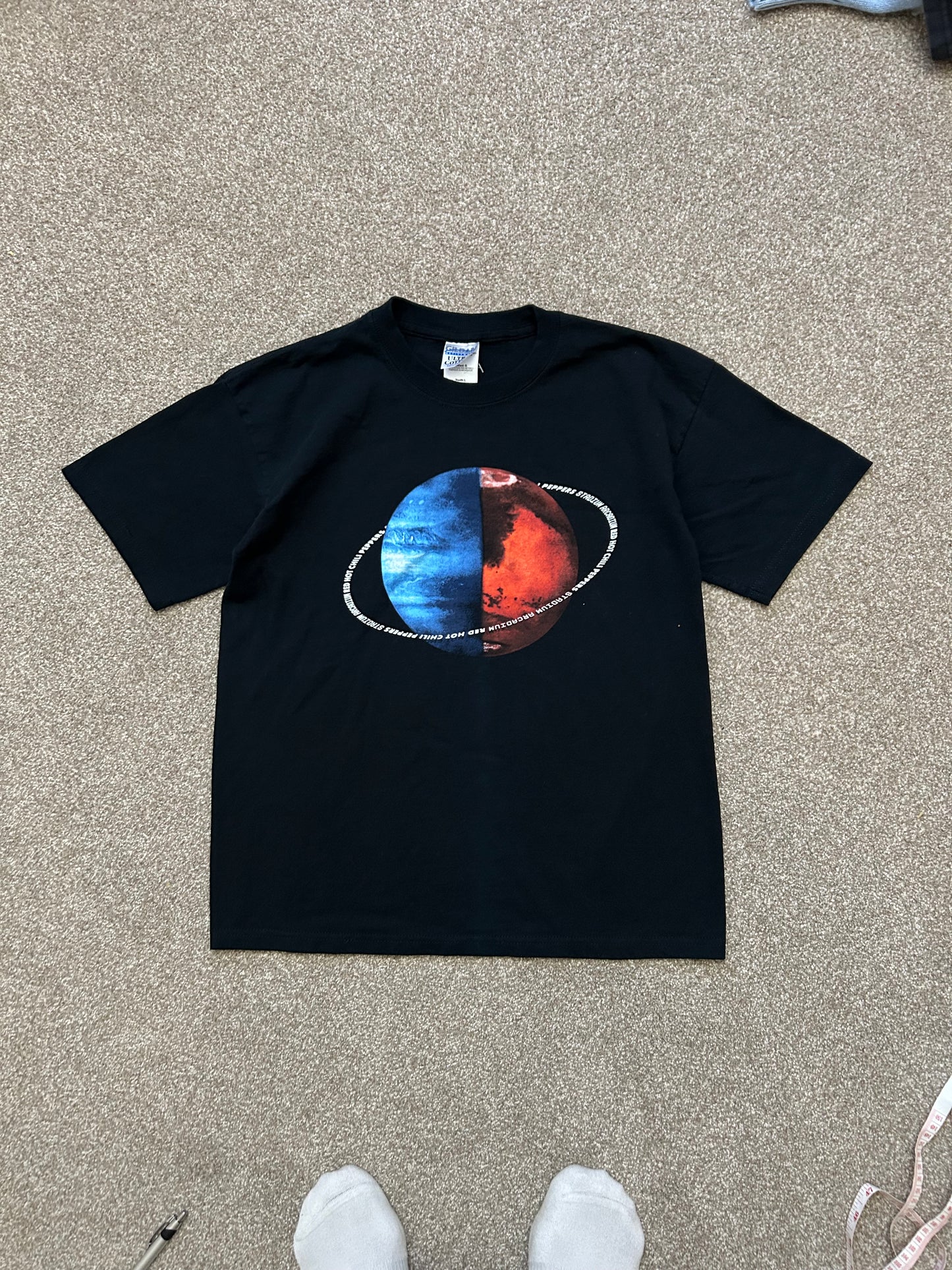 Red Hot Chili Peppers STADIUM ARCADIUM Intergalactic Tour T-Shirt Size Small