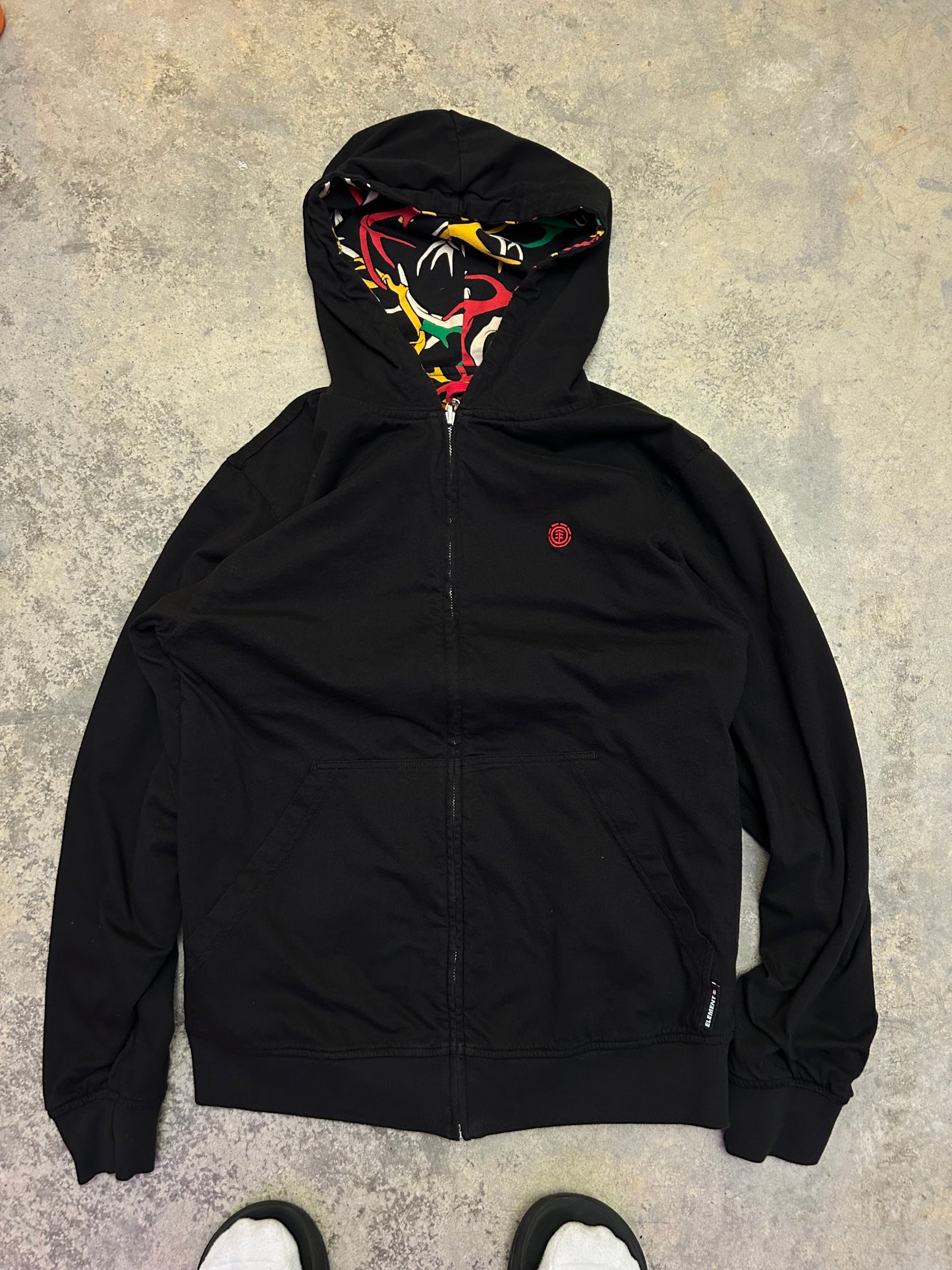 Element Y2K Reversible Cotton Hoodie Size Medium