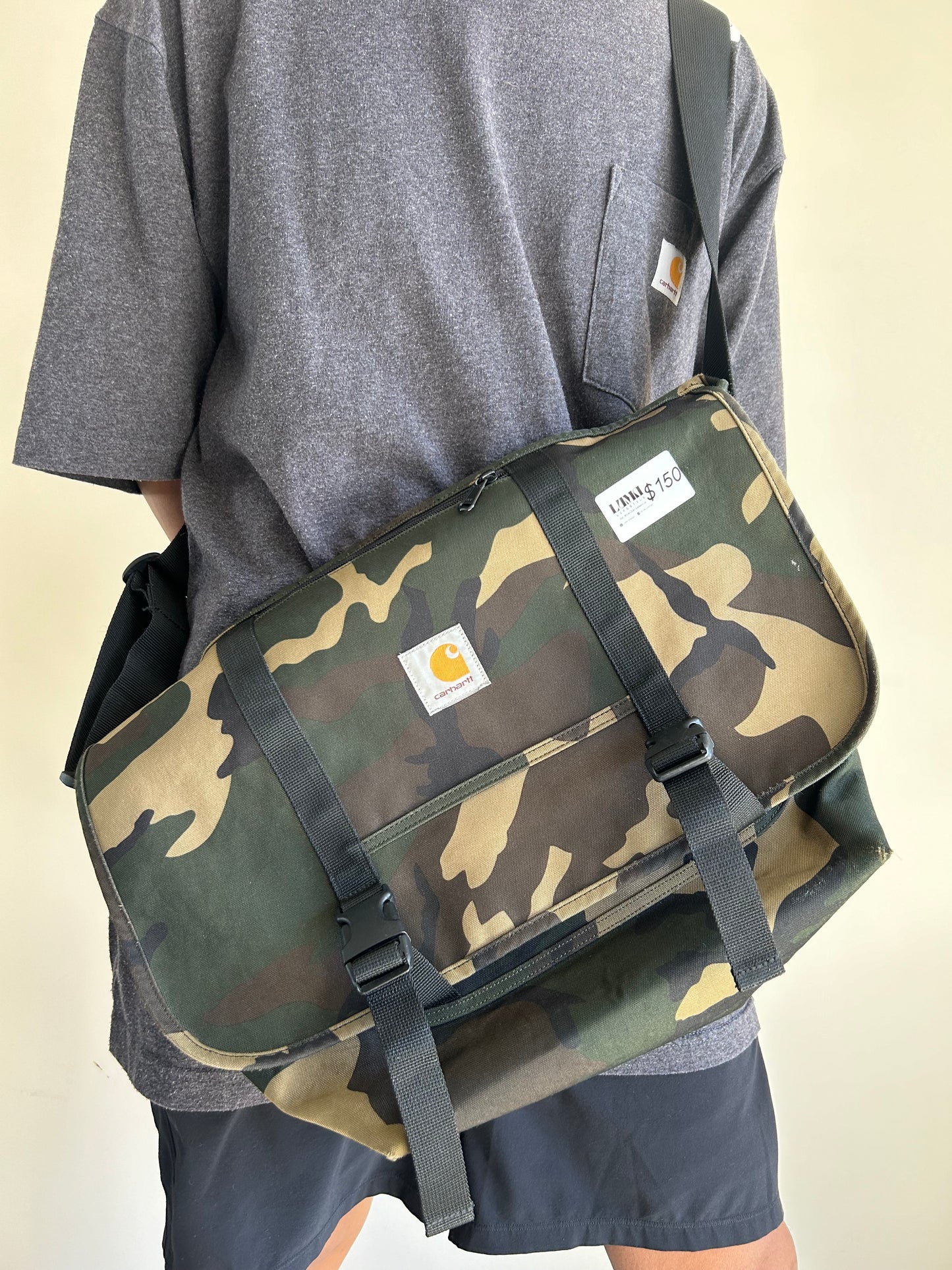 Carhartt Camo Messenger Bag