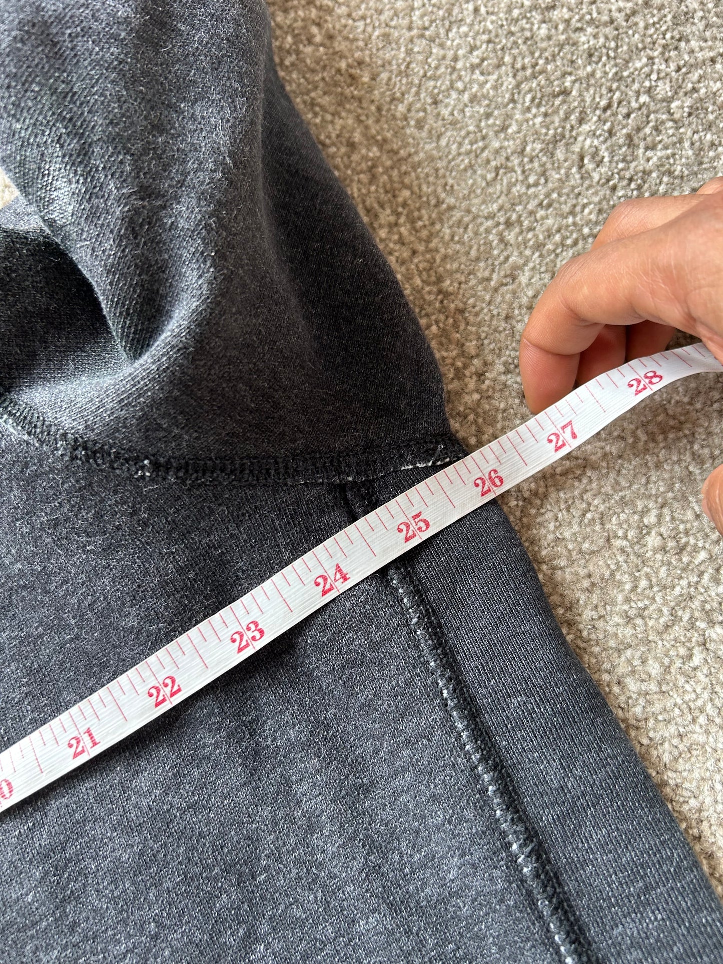 Ralph Lauren RL Custom Painted Grey Hoodie XL
