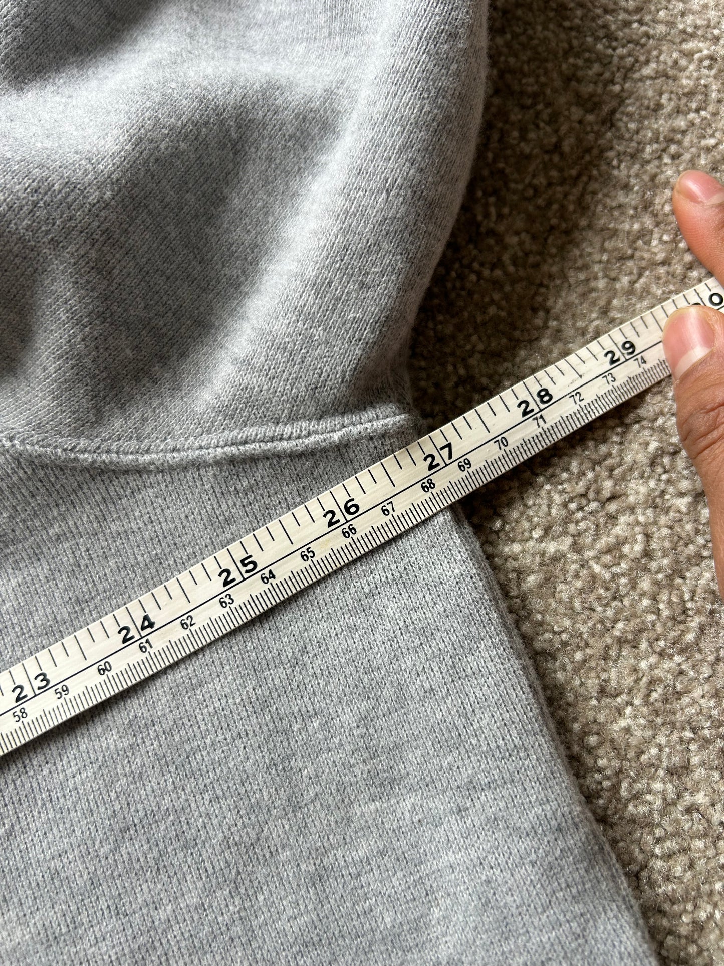 Ralph Lauren RL Quarter Zip Grey size 2XL