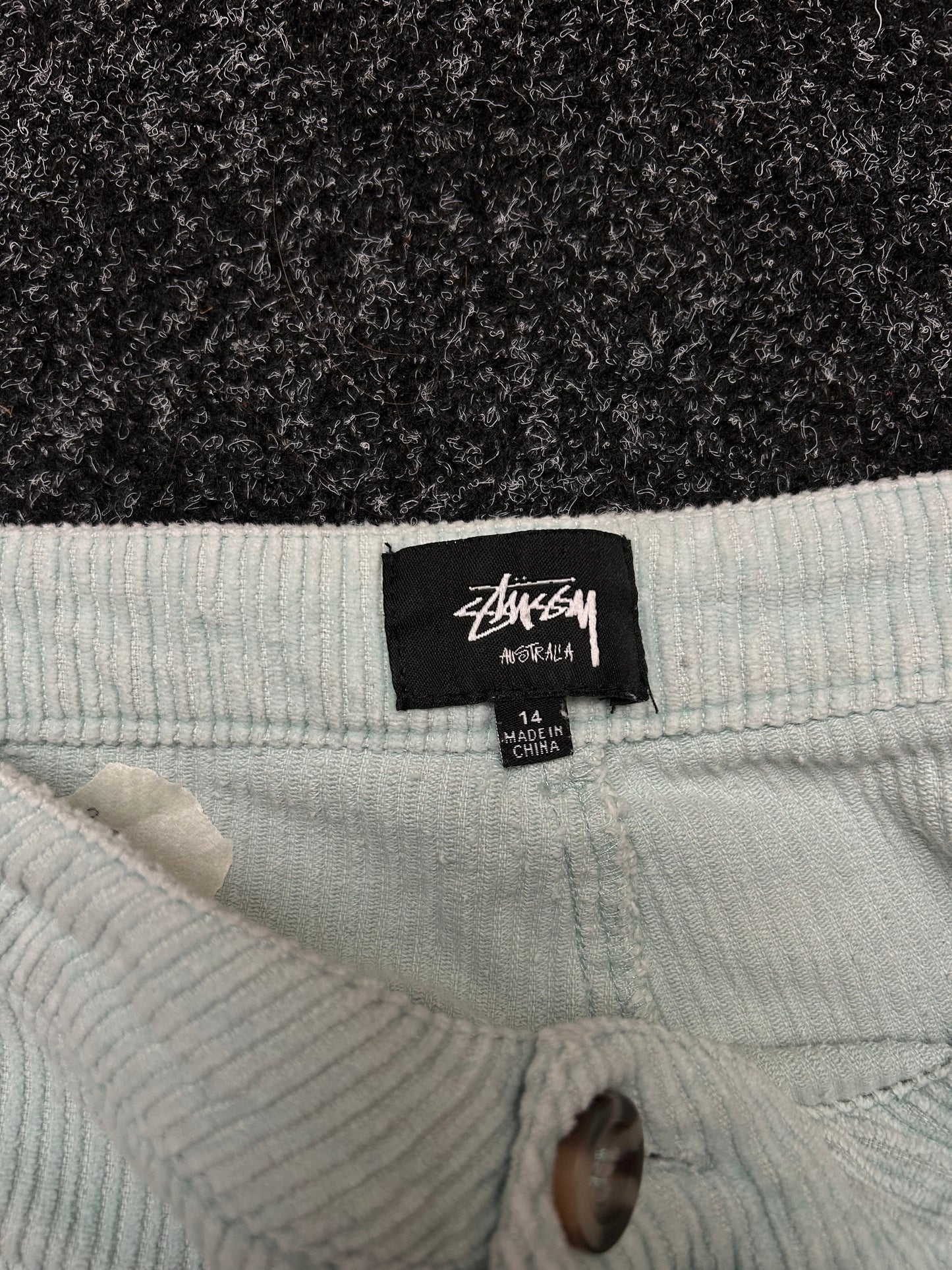 Stüssy Claudette Cord Pants Basil Size 36