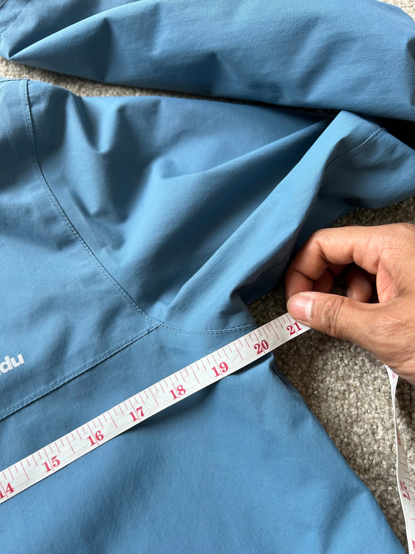 Kathmandu Blue Small Windbreaker Jacket NGX2