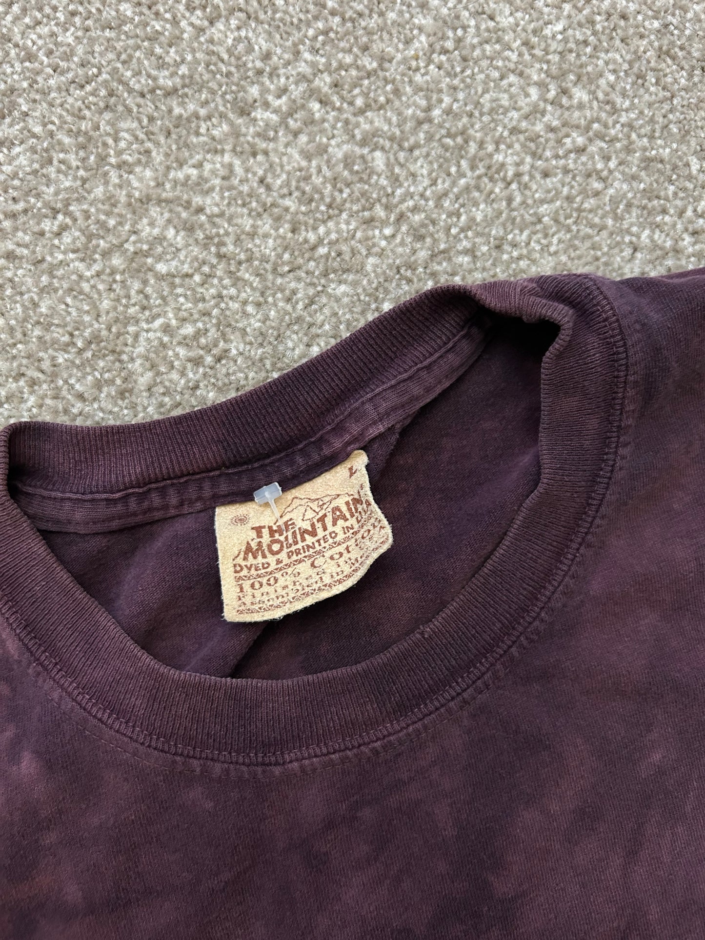 Vintage The Mountain Wold Maroon Large