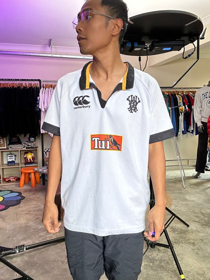 2008 Wellington Player Issue No 5 Rugby Union Shirt Adults XL White