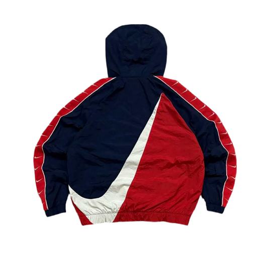 Nike Windbreaker Navy Blue Large