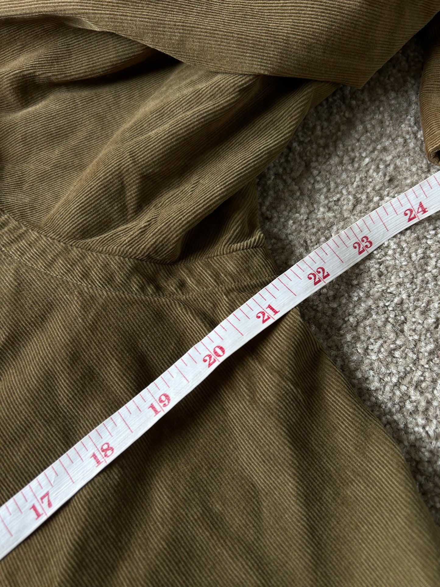 Ralph Lauren RL Faded Longsleeve Corduroy Polo Large
