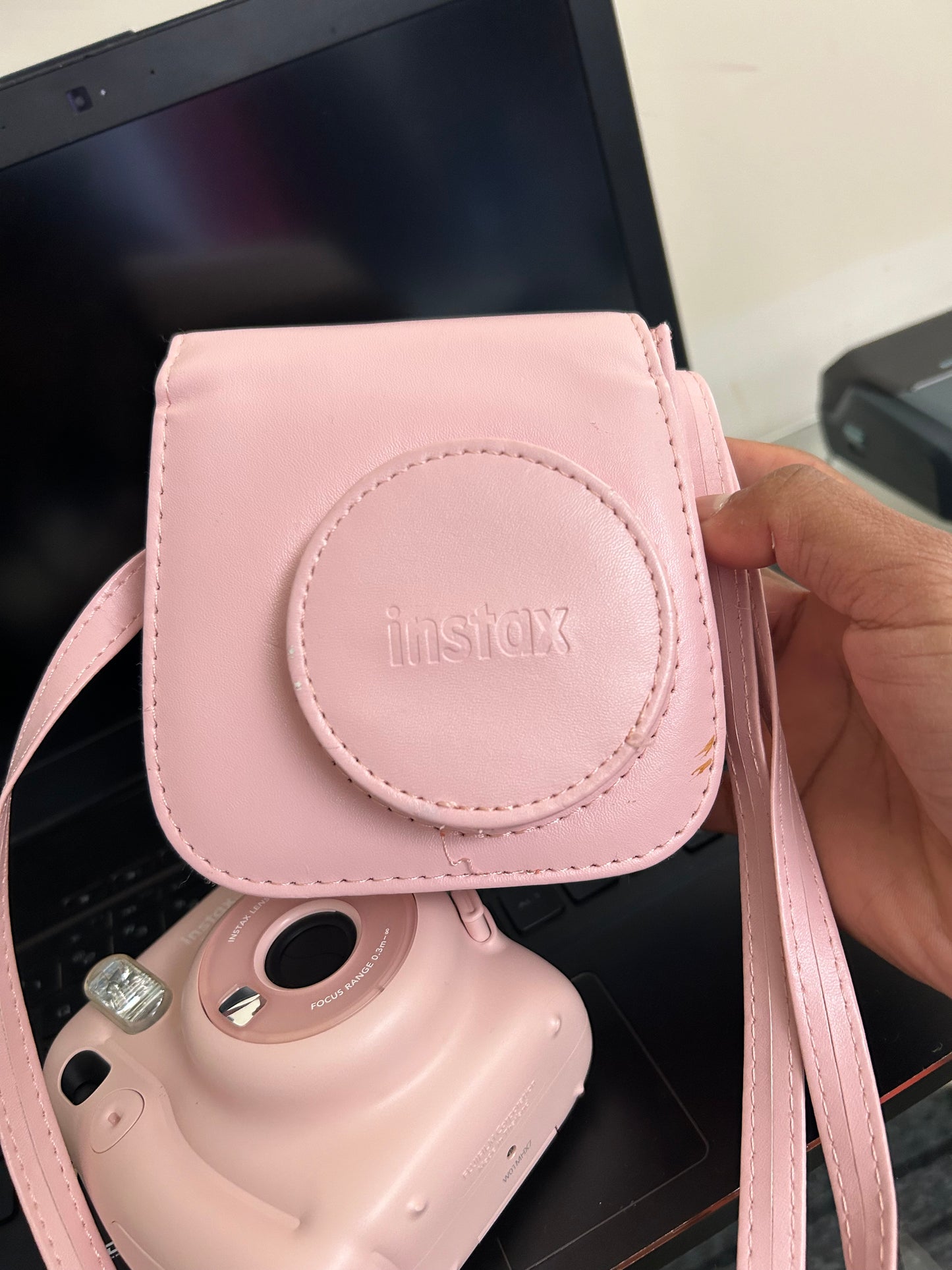 Fujifilm Instax Mini 11 Instant Film Camera in pastel pink
