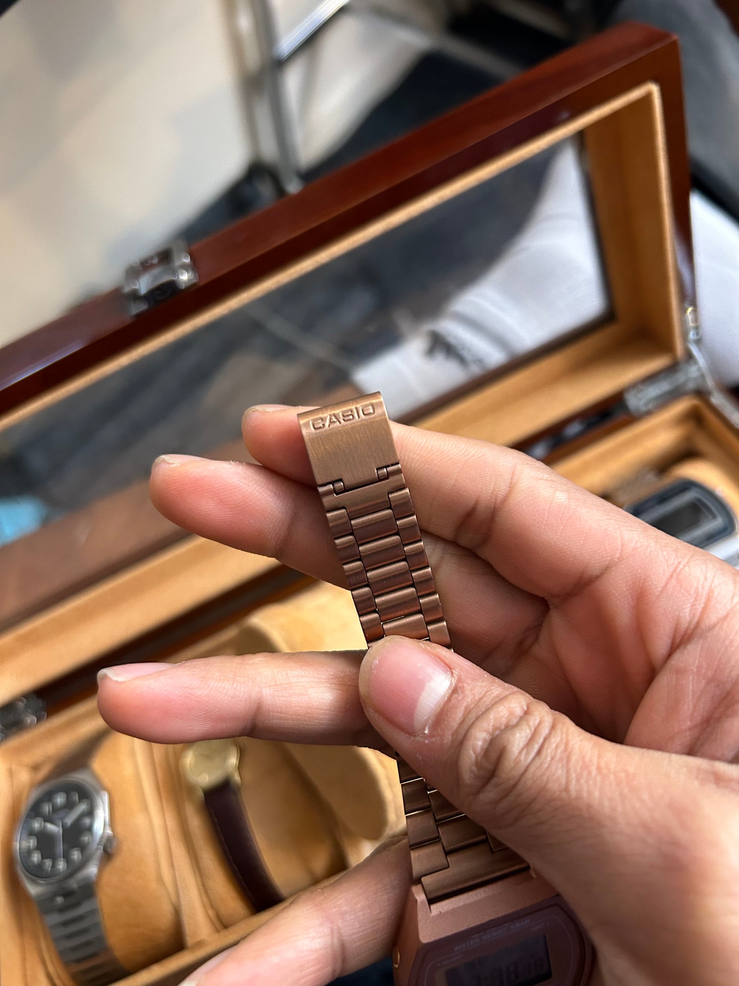 Casio B640WC-5A Rosegold