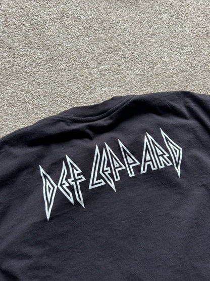 Def Leppard Rock of Ages 2005 concert tour t-shirt Thailand Boot Large