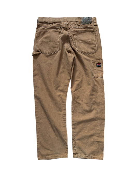 Vintage Wrangler Carpenter Pants size 34 Brown