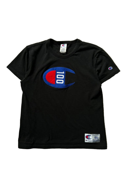 black Champion 100th Anniversary T-shirt Large