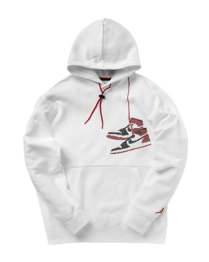 JORDAN JUMPMAN HOLIDAY HOODIE XL White