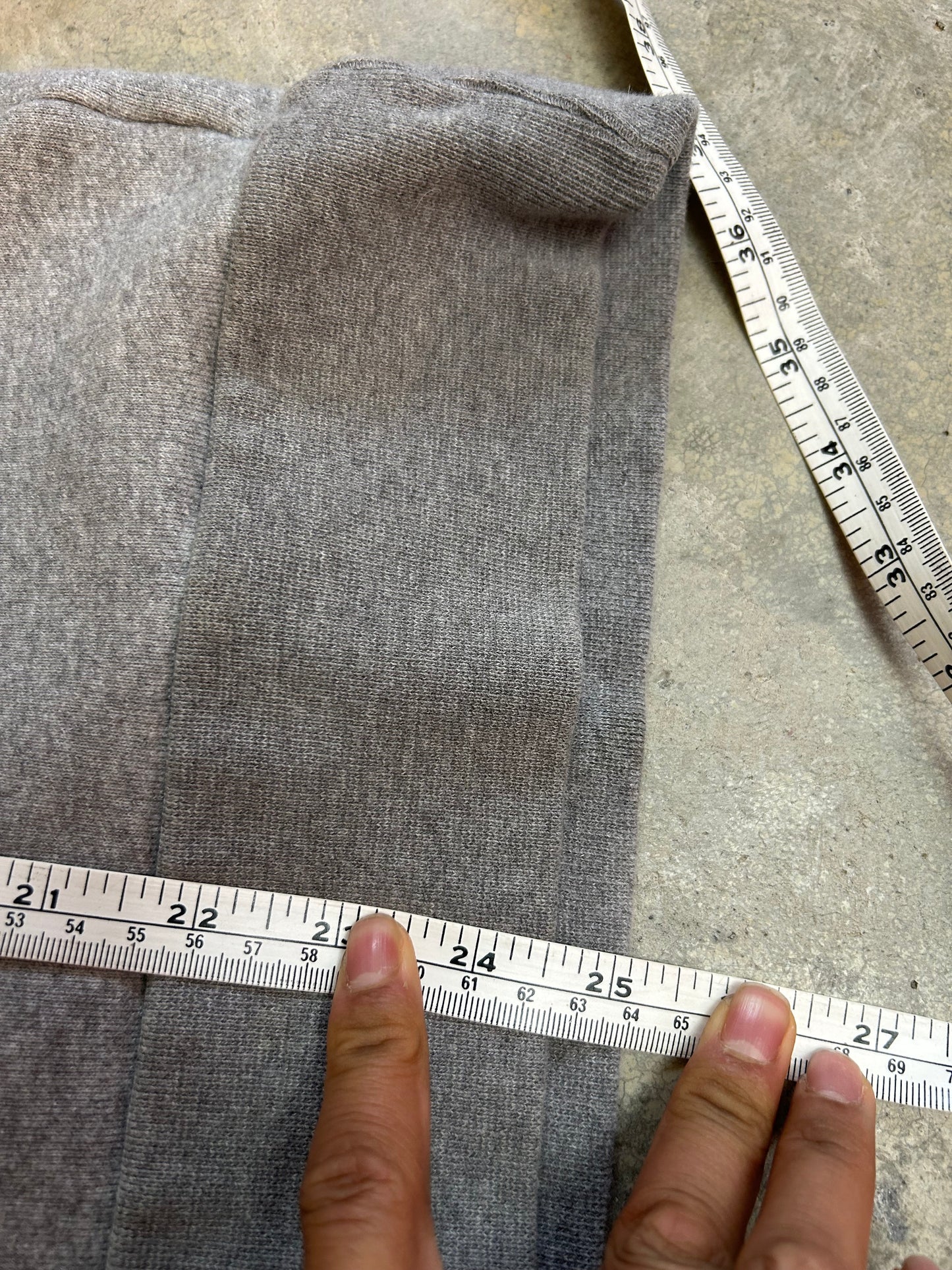 AMI Smiley World Big Graphic Sweatshirt Grey Medium