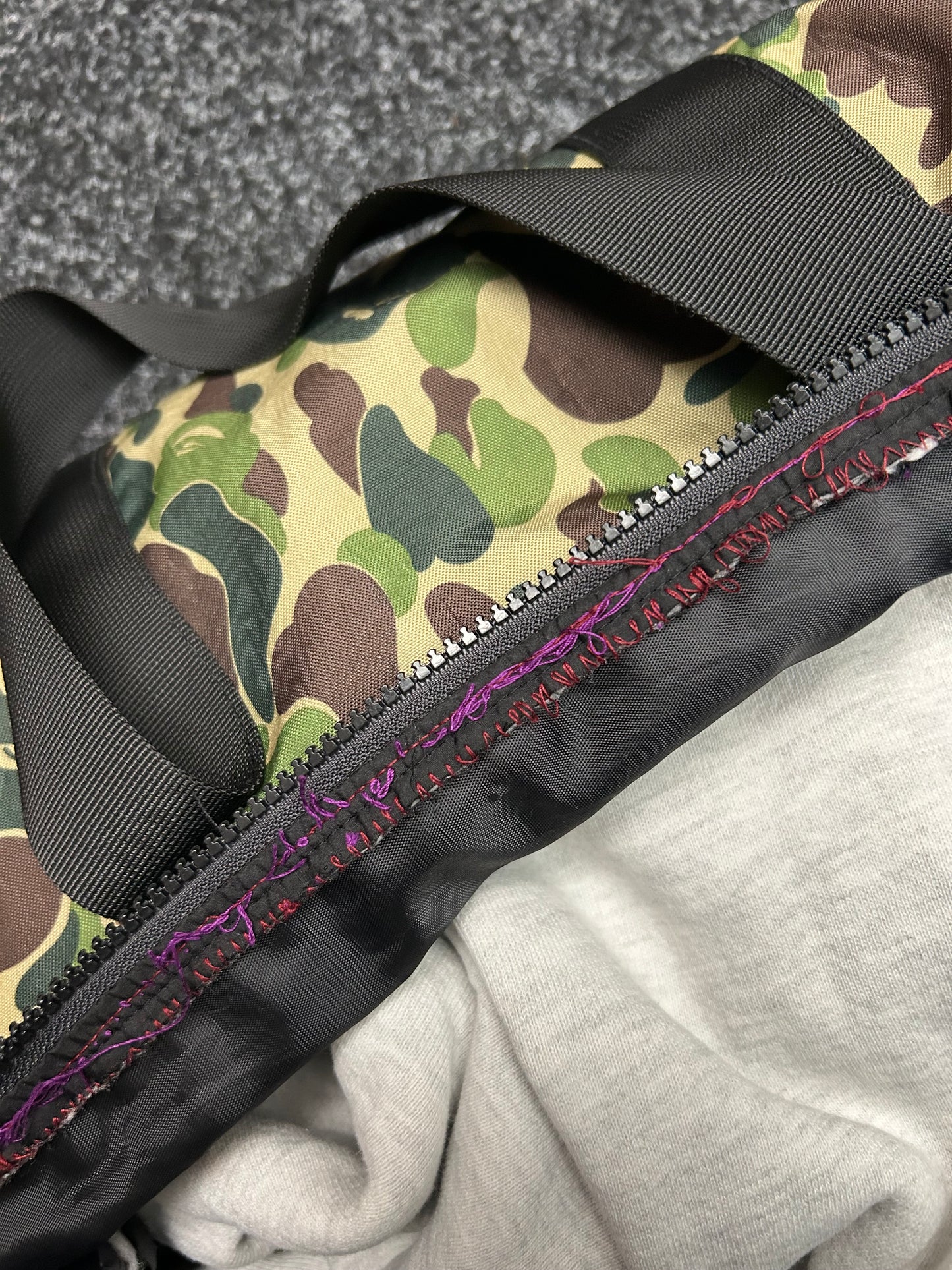 Bape Bag Camo Off Duffle