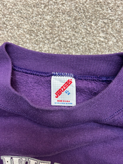 Vintage 90s Kansas State Wildcats crewneck sweatshirt size Large Jerzees Tag