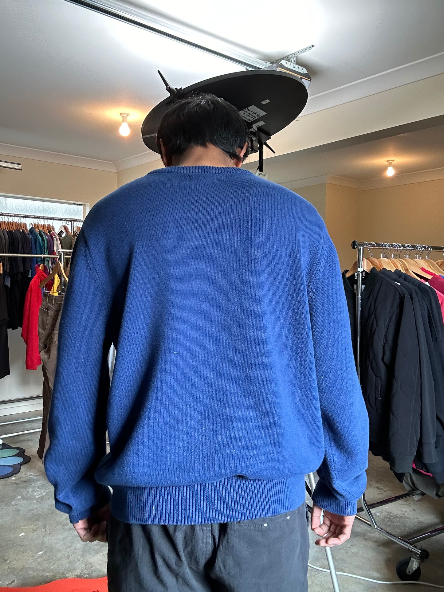 Stüssy Billiard Sweater in Navy Large