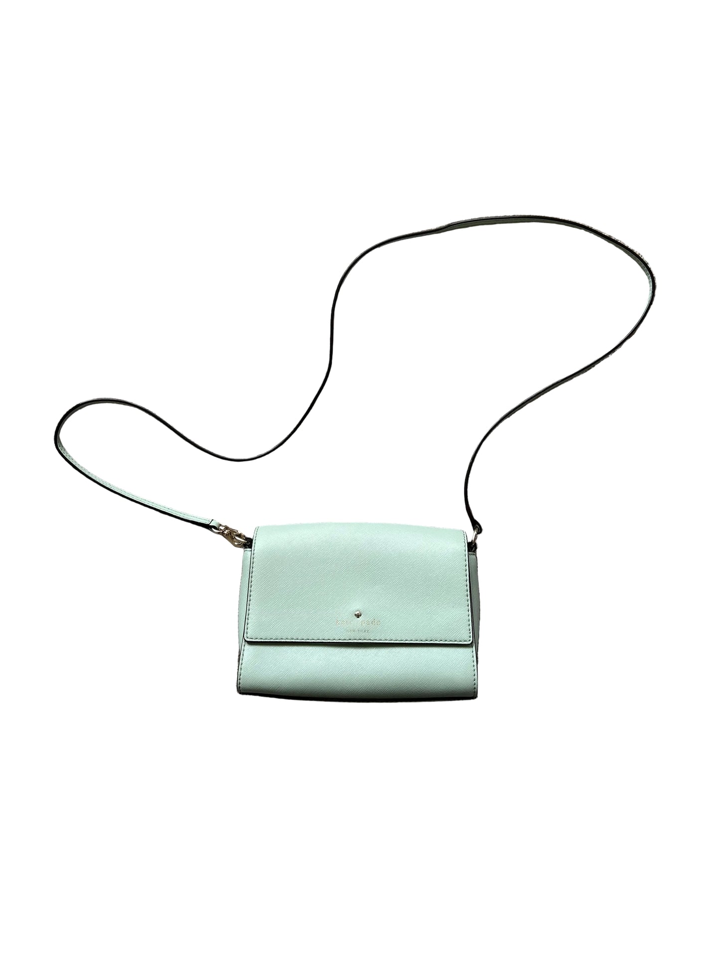 Kate Spade New York Cedar Street Magnolia crossbody bag in mint green leather
