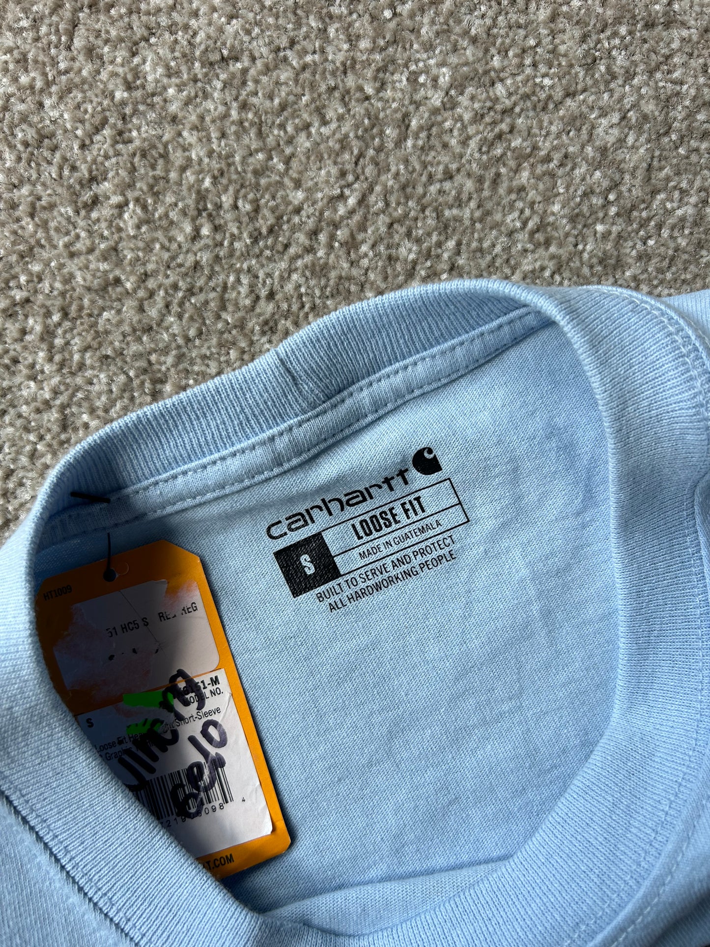 Carhartt Printed Tee Small Loose Fit
