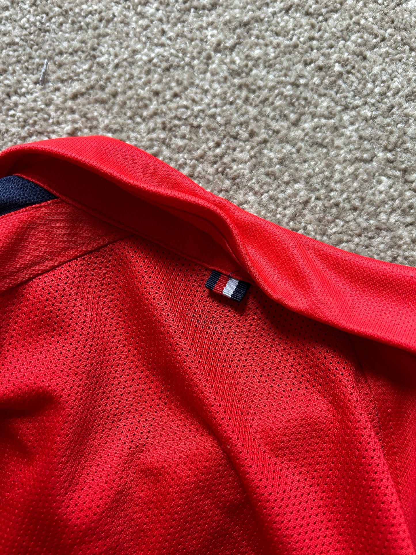 Pre-Owned Paris Saint-Germain Third Stadium Jersey 'Red' Large 2014