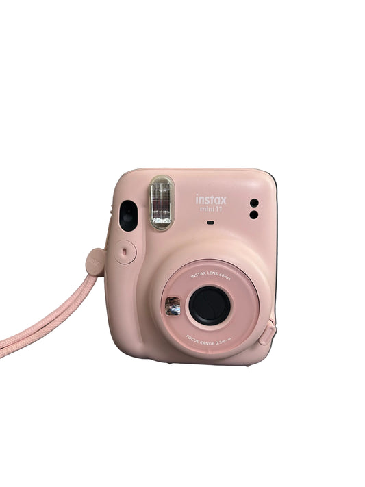 Fujifilm Instax Mini 11 Instant Film Camera in pastel pink