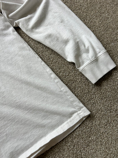 Stussy Australia Big and Meaty White Longsleeve Tee Large