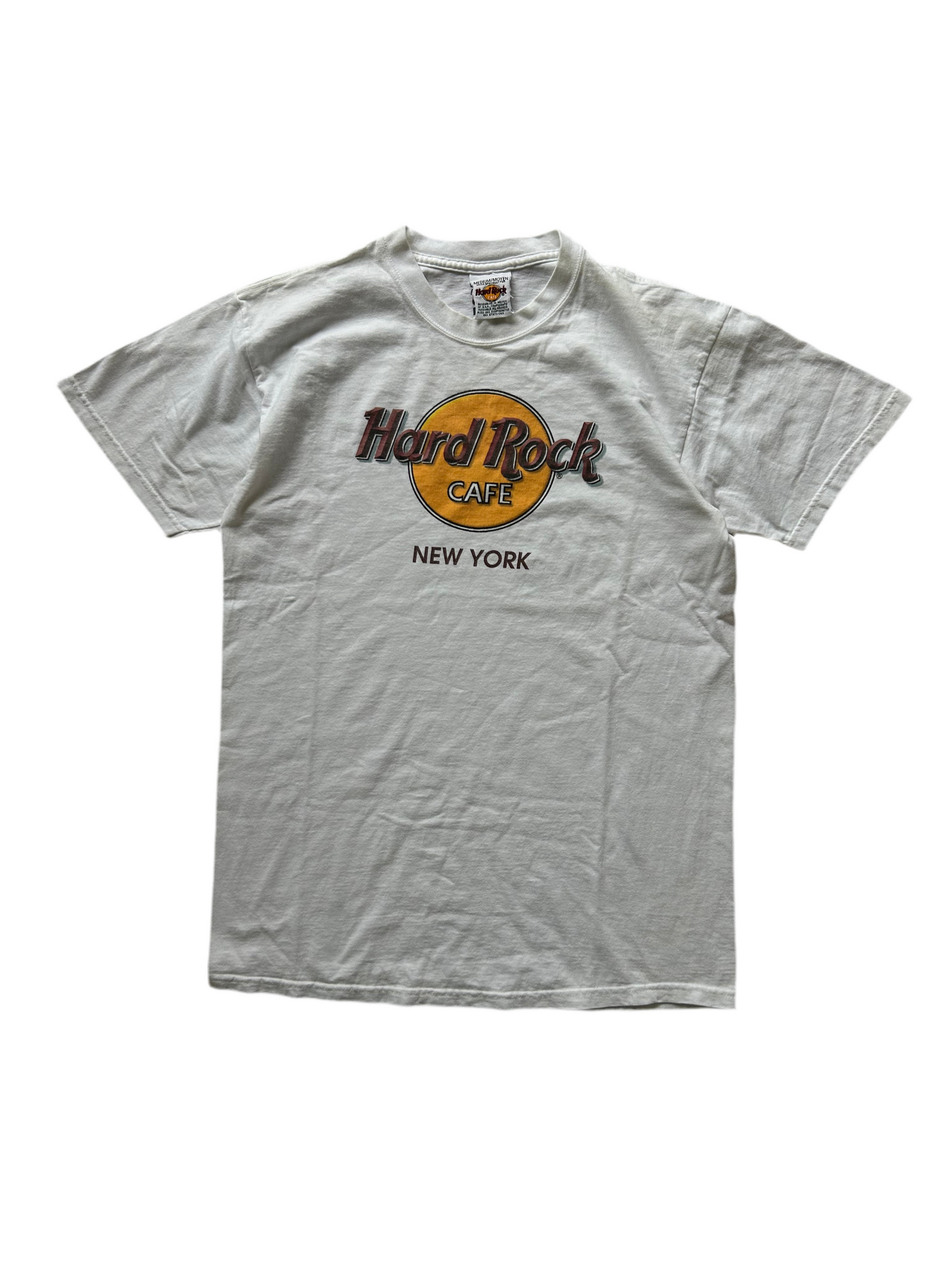vintage Hard Rock Cafe New York t-shirt White Medium