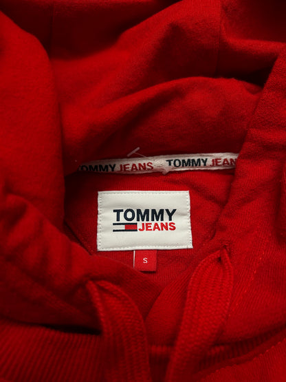 Tommy Jeans Timeless Hoodie Small Red