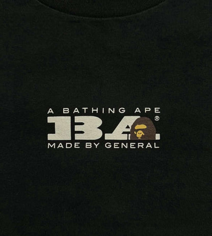 BAPE Tee Black Medium Box Logo All Over Print 9/10 Condition
