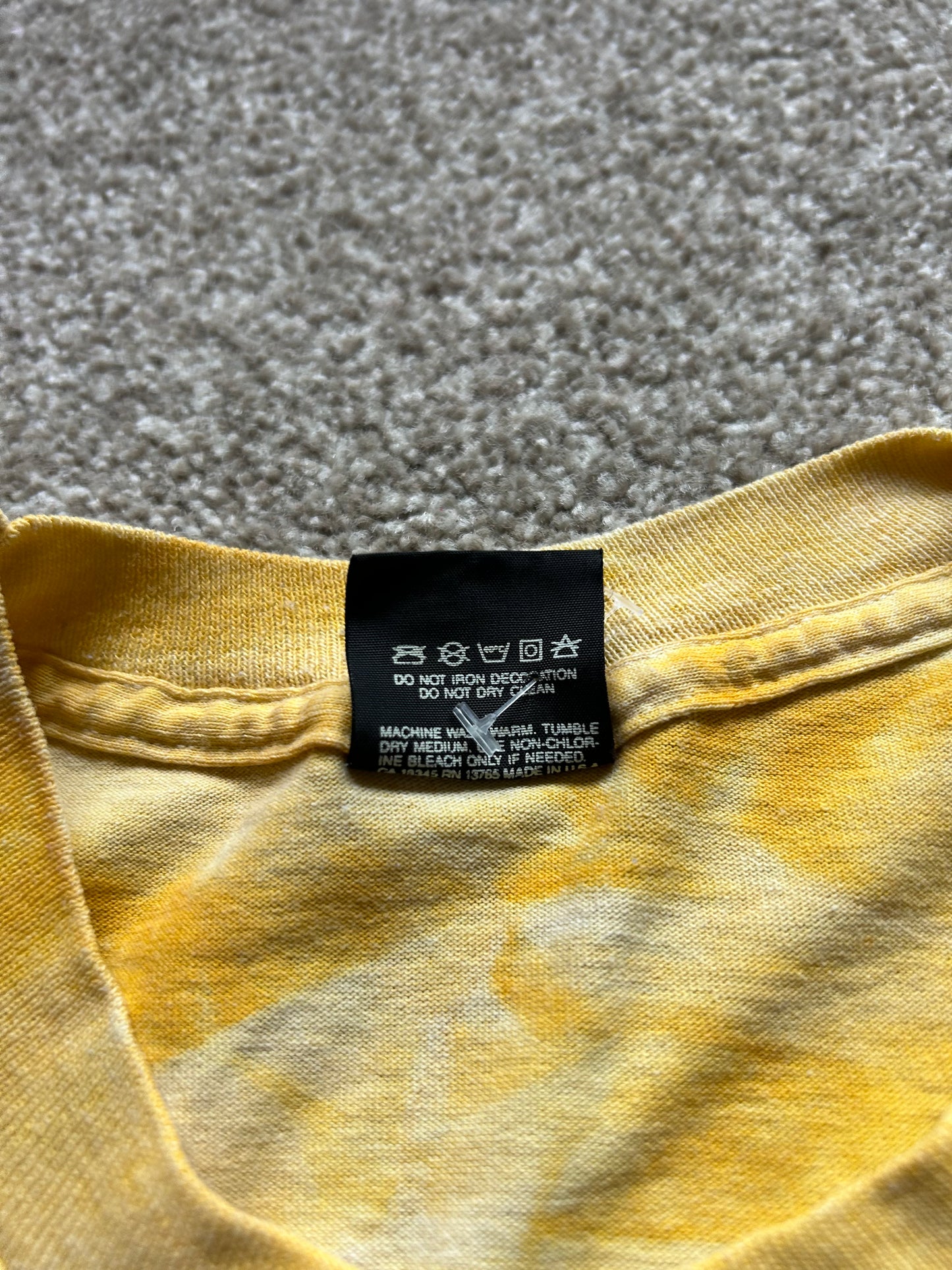 Vintage New Orleans Tee Tie Dye Single Stitch XL
