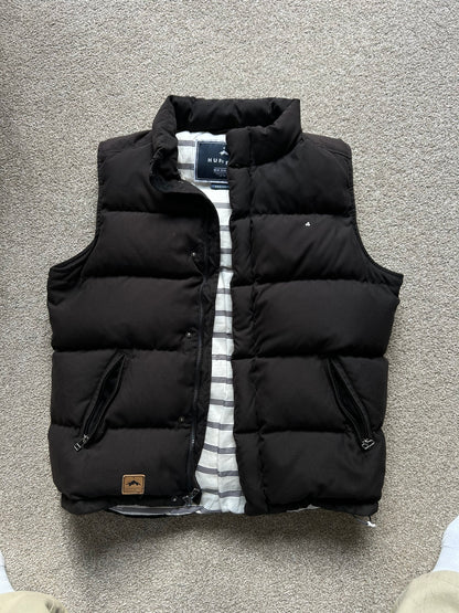 Huffer Men's Classic Down Vest Black Medium - Large