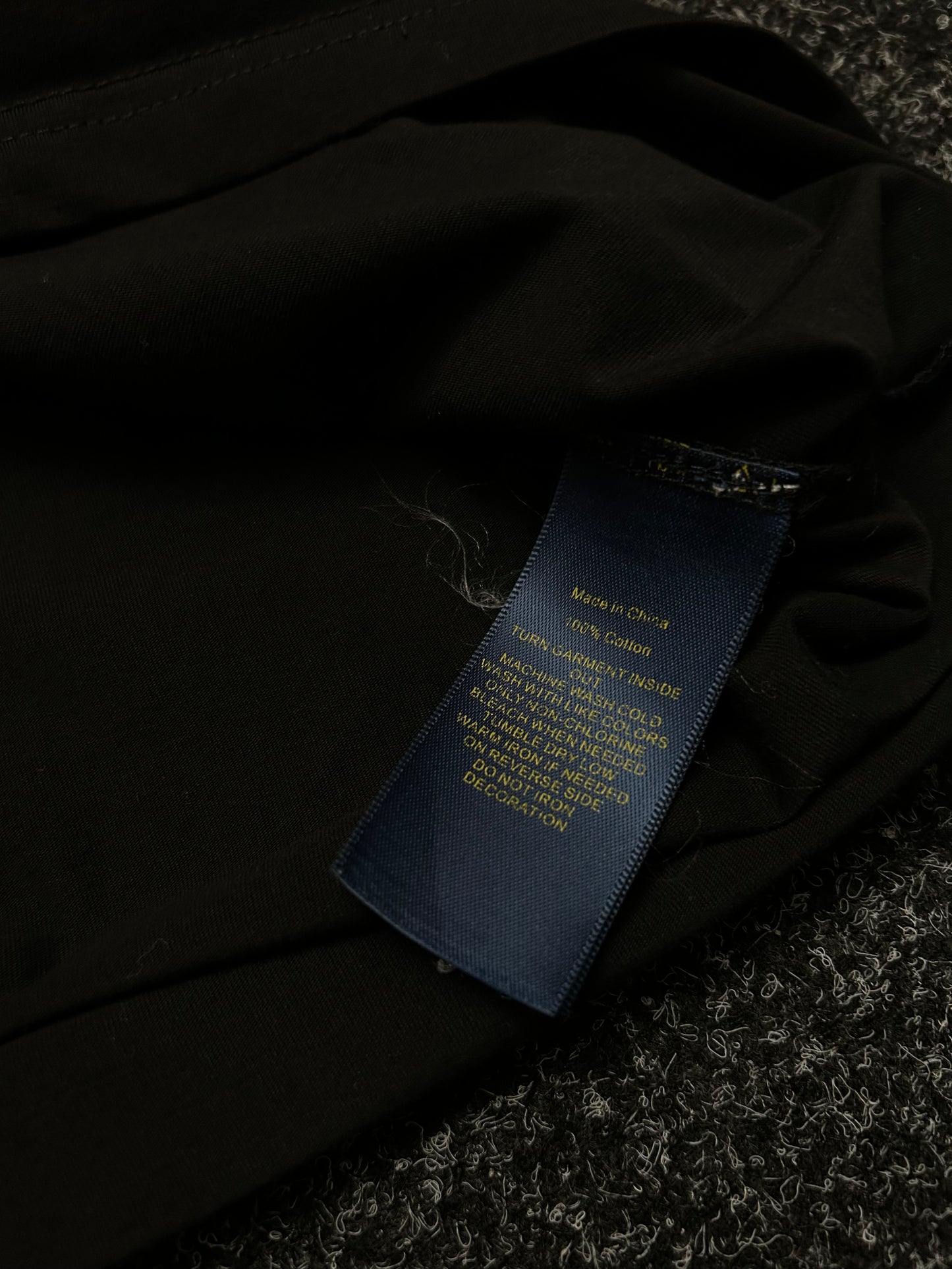Polo Ralph Lauren Polo Bear Embroidered Black XL