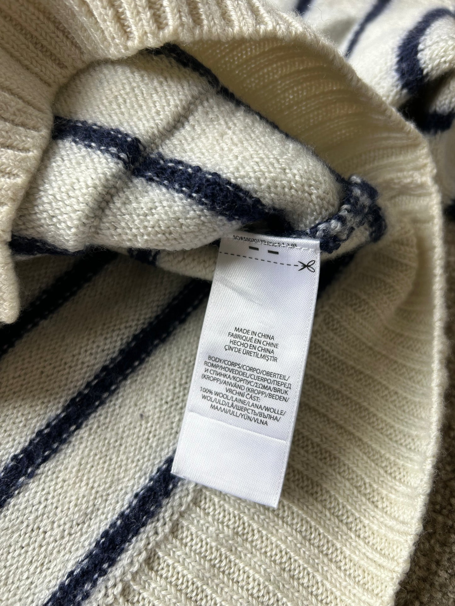 Ralph Lauren RL Stripe Women's Cardigan Medium