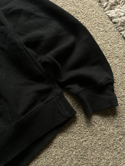 Vintage Stussy Hoodie Made in USA Black Large 9/10 Condition